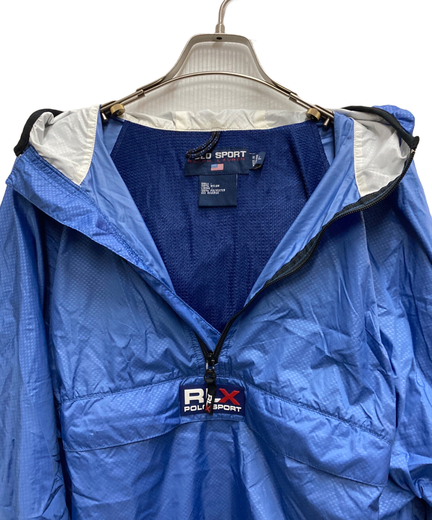 中古・古着通販】POLO SPORT (ポロスポーツ) 90s アノラックパーカー
