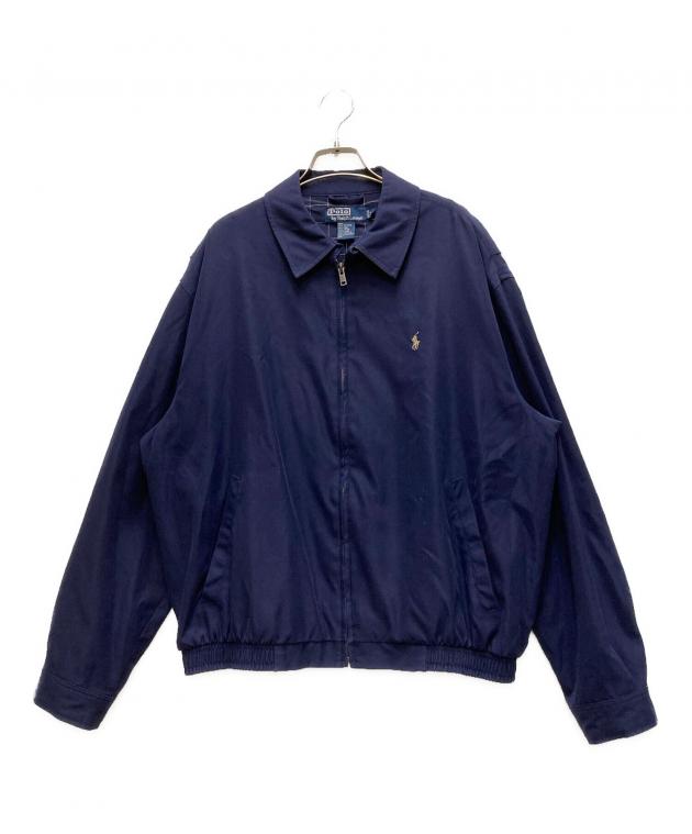 【90s】Polo by Ralph Lauren スイングトップ ネイビー中綿 中古・古着通販】POLO RALPH LAUREN (ポロ・ラルフローレン) 90's