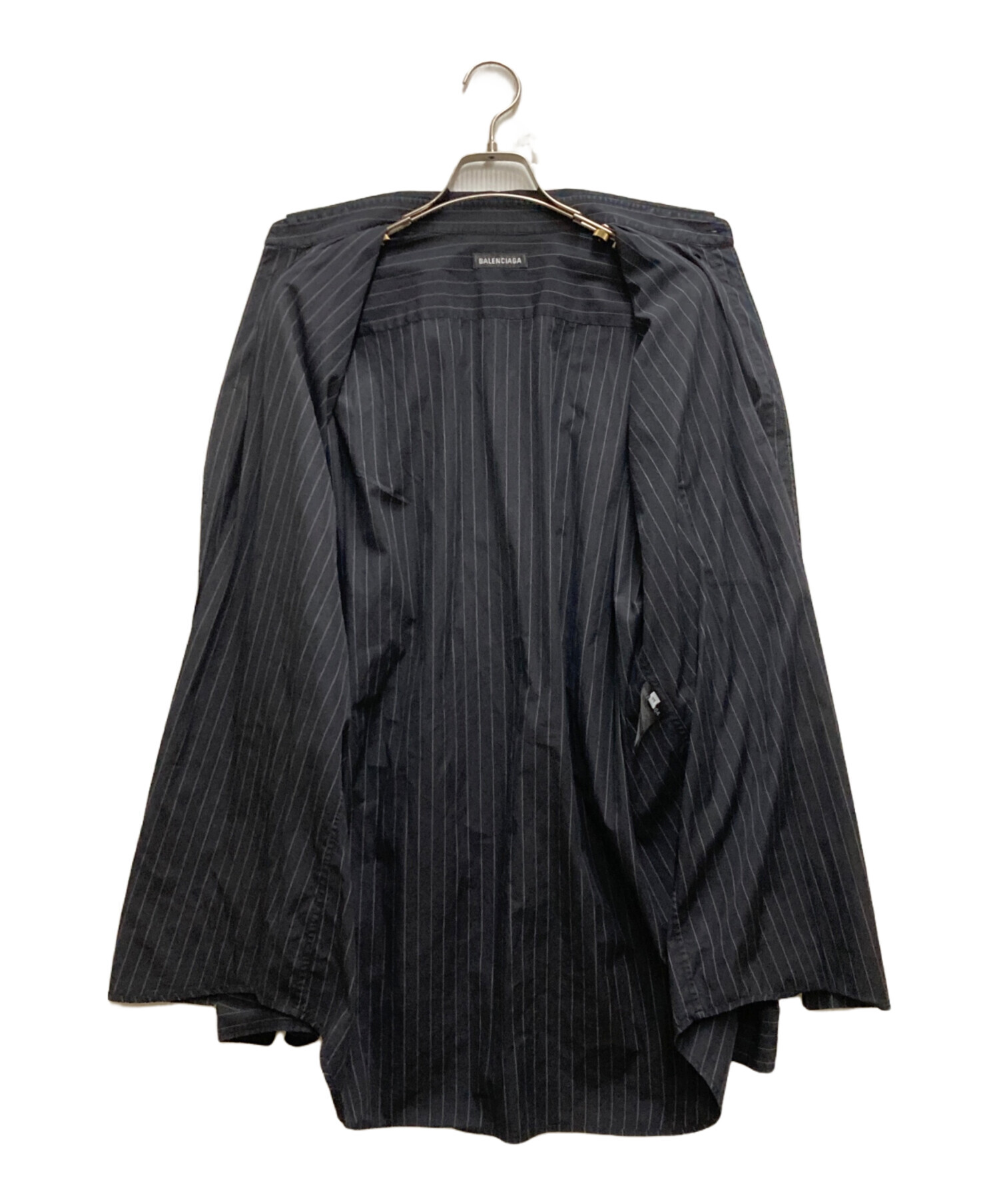 中古・古着通販】BALENCIAGA (バレンシアガ) バックロゴストライプ