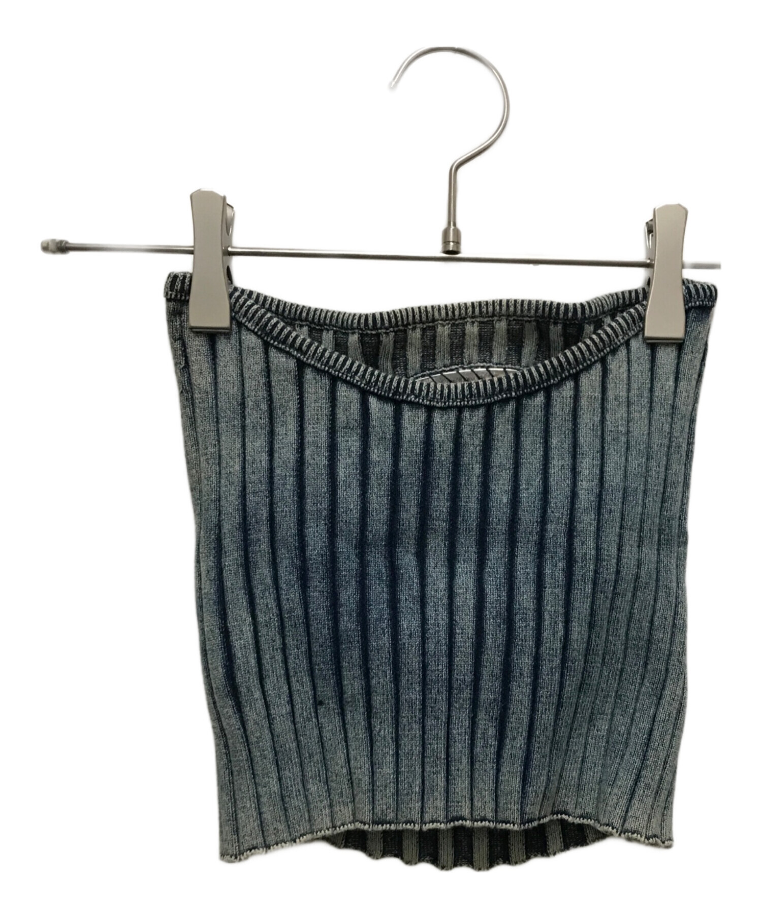 中古・古着通販】DIESEL (ディーゼル) チューブトップ ブルー サイズ