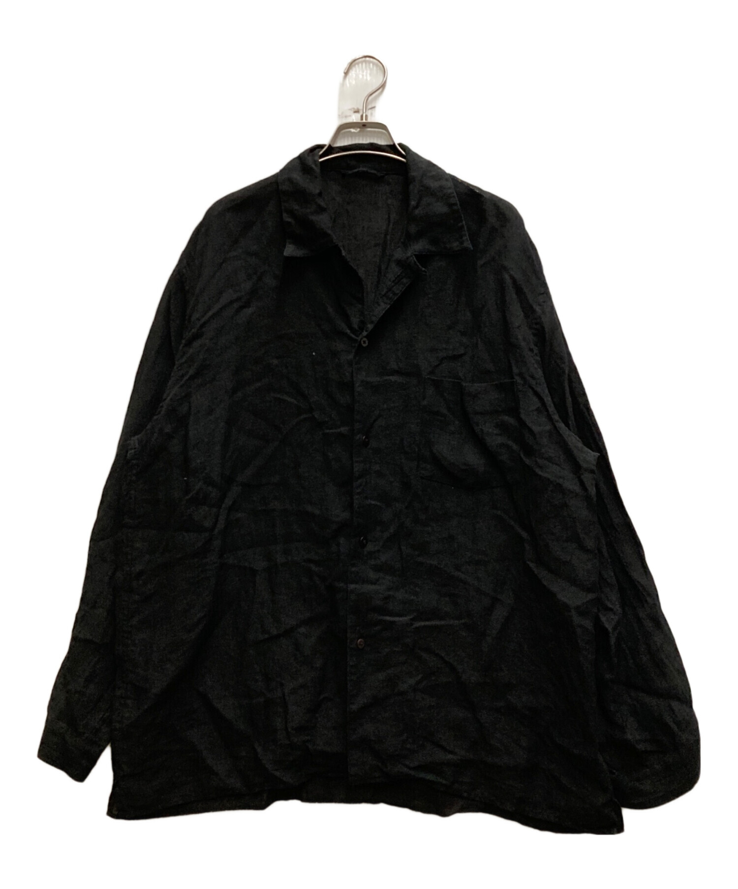 中古・古着通販】BLURHMS (ブラームス) Linen Open-collar Shirt L/S 