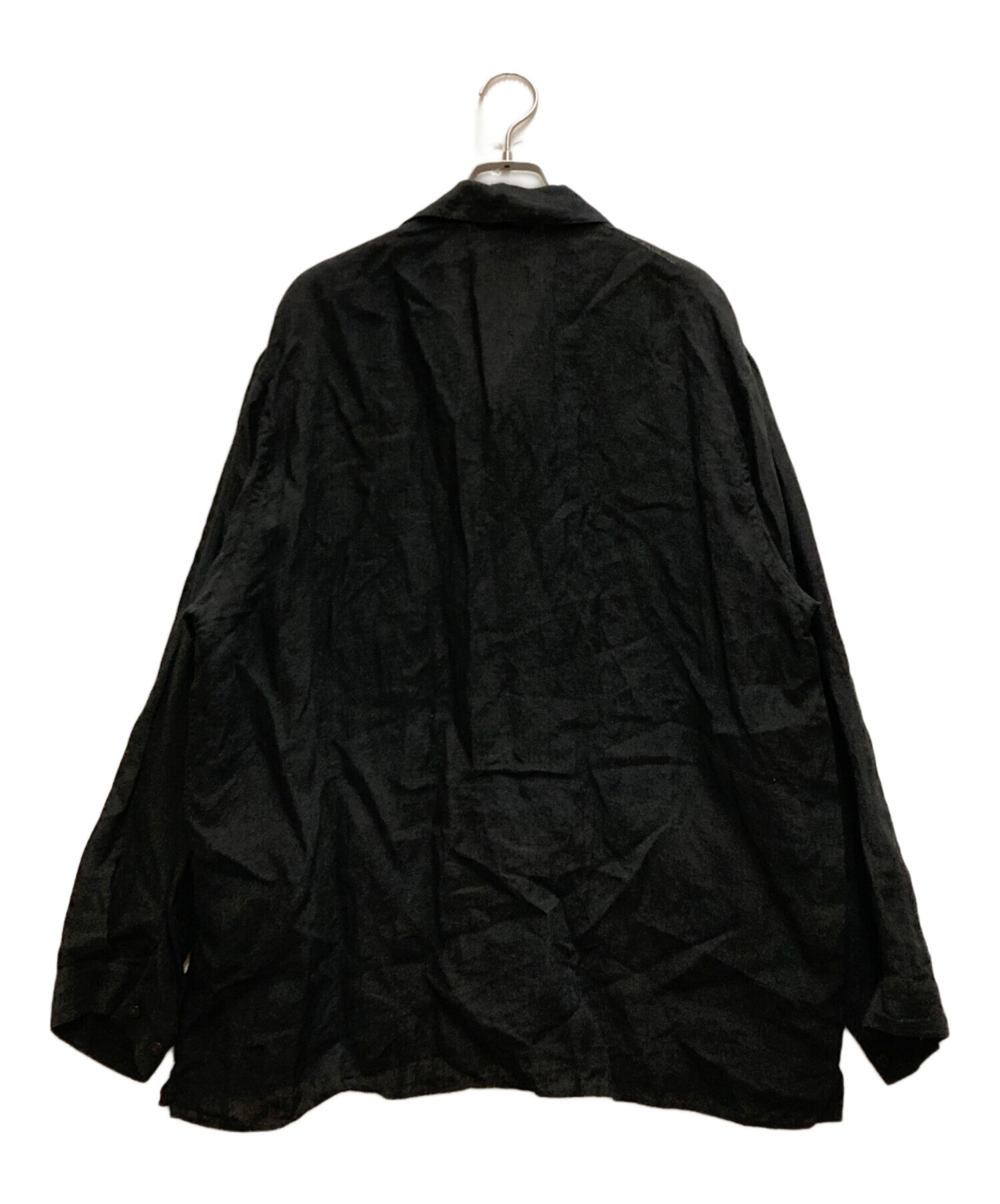 中古・古着通販】BLURHMS (ブラームス) Linen Open-collar Shirt L/S 