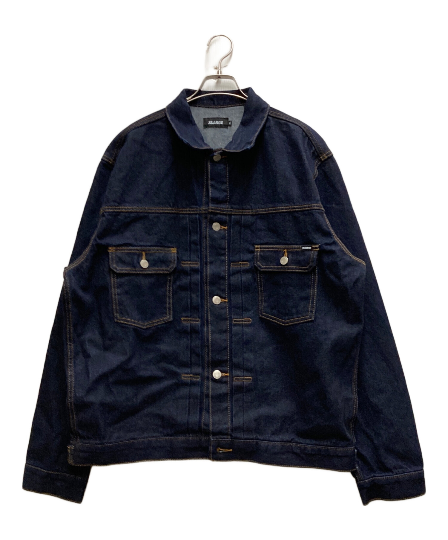 中古・古着通販】X-LARGE (エクストララージ) STAR LOGO DENIM JACKET 