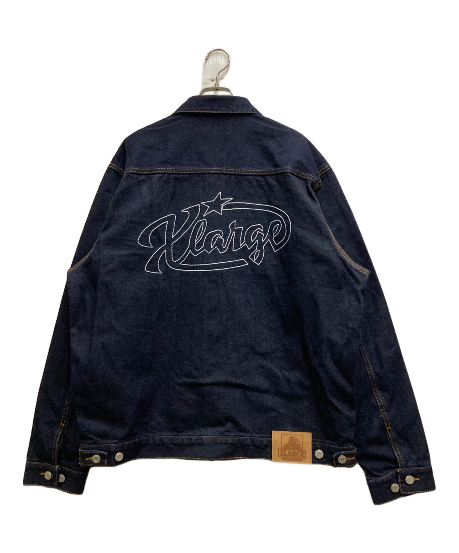 中古・古着通販】X-LARGE (エクストララージ) STAR LOGO DENIM JACKET 