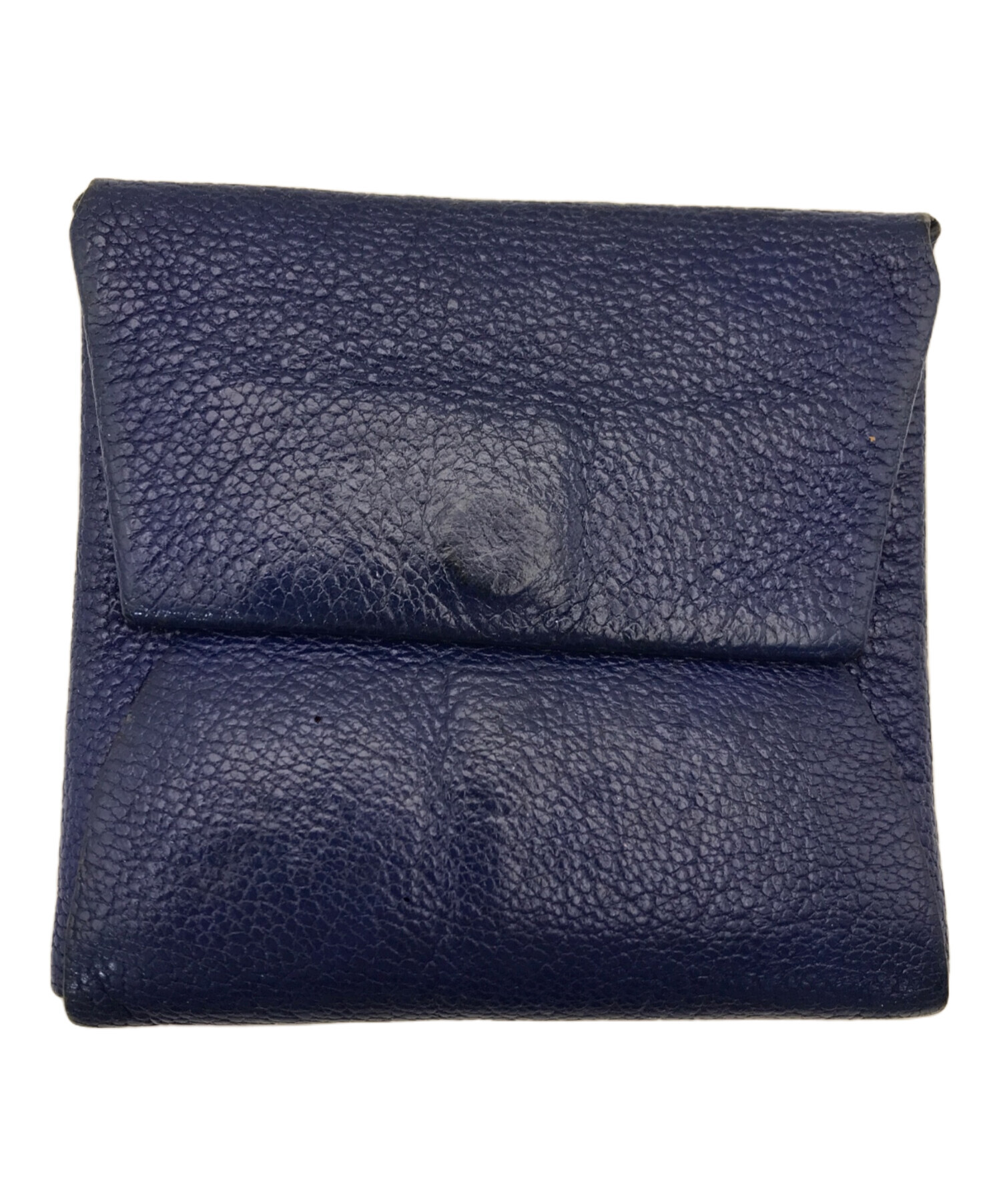 中古・古着通販】HERMES (エルメス) バスティア コインケース ブルー