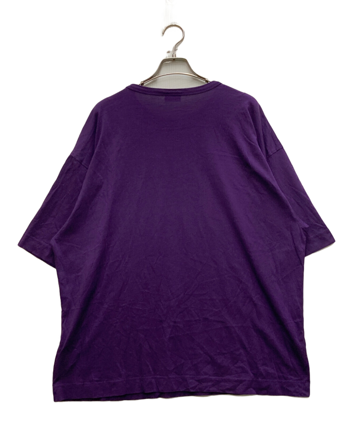ドリスヴァンノッテン　オーバーサイズカットソー　パープル　Medium 中古・古着通販】DRIES VAN NOTEN (ドリスヴァンノッテン) クルー