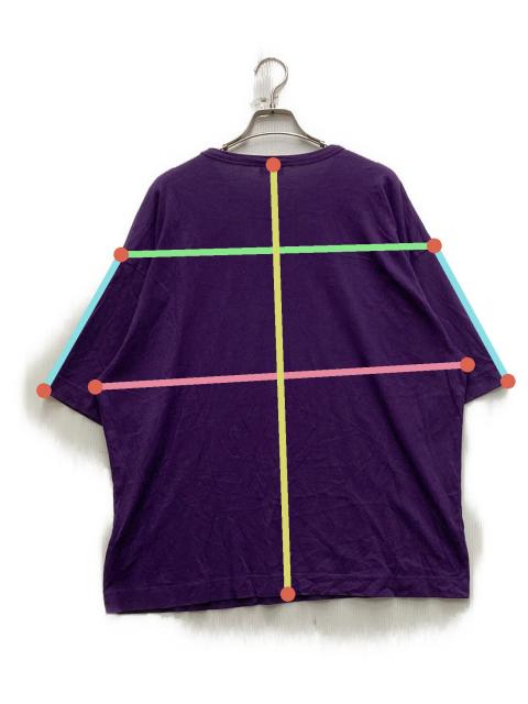 ドリスヴァンノッテン　オーバーサイズカットソー　パープル　Medium 中古・古着通販】DRIES VAN NOTEN (ドリスヴァンノッテン) クルー