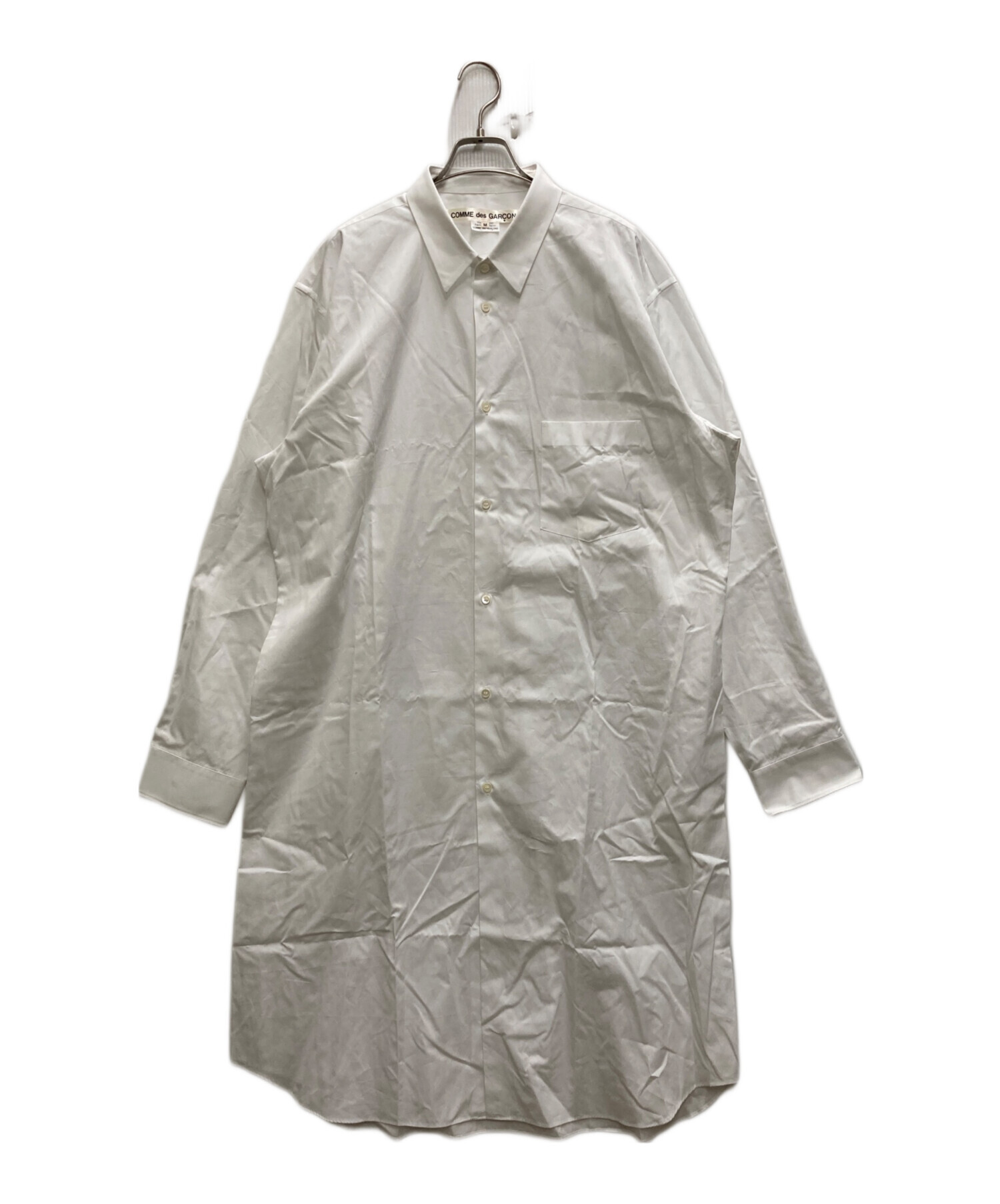 【未使用】COMME des GARÇONS シャツMサイズ　オーバーサイズ 中古・古着通販】COMME des GARCONS (コムデギャルソン) オーバー