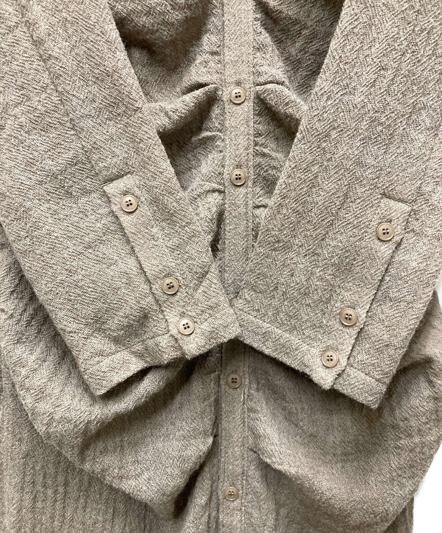 中古・古着通販】TODAYFUL (トゥデイフル) Wool Gather Shirtsdress 