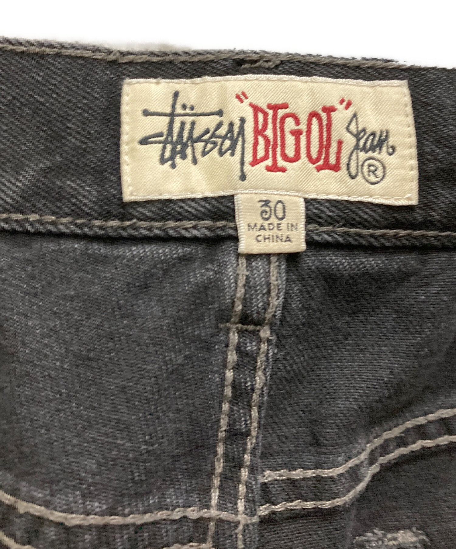 中古・古着通販】stussy (ステューシー) BIG OL JEAN VINTAGE DENIM 中古・古着通販】stussy (ステューシー) BIG OL JEAN VINTAGE DENIM