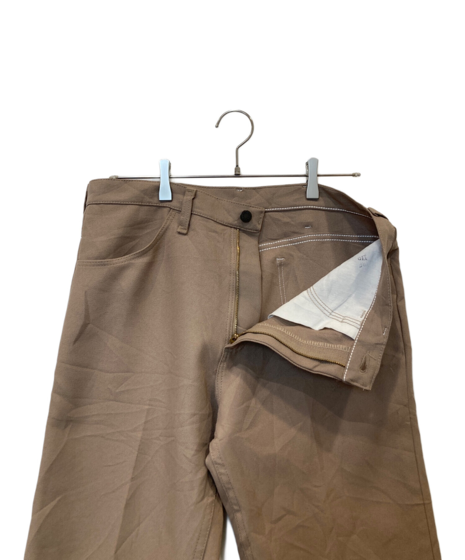 中古・古着通販】Wrangler (ラングラー) ランチャーパンツ ベージュ
