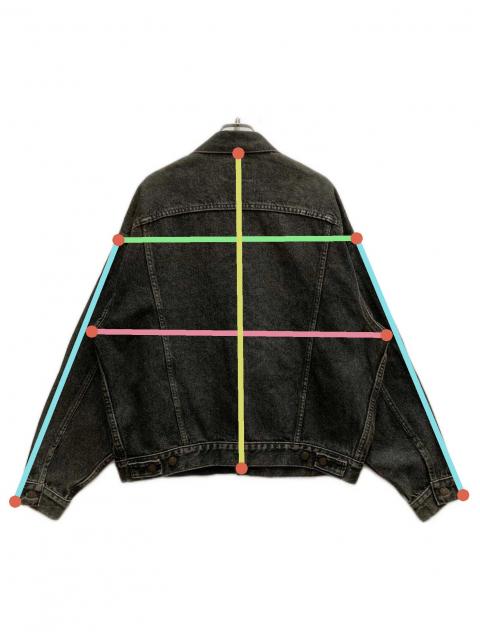 中古・古着通販】LEVI'S (リーバイス) 99s 先染め70507ブラックデニム