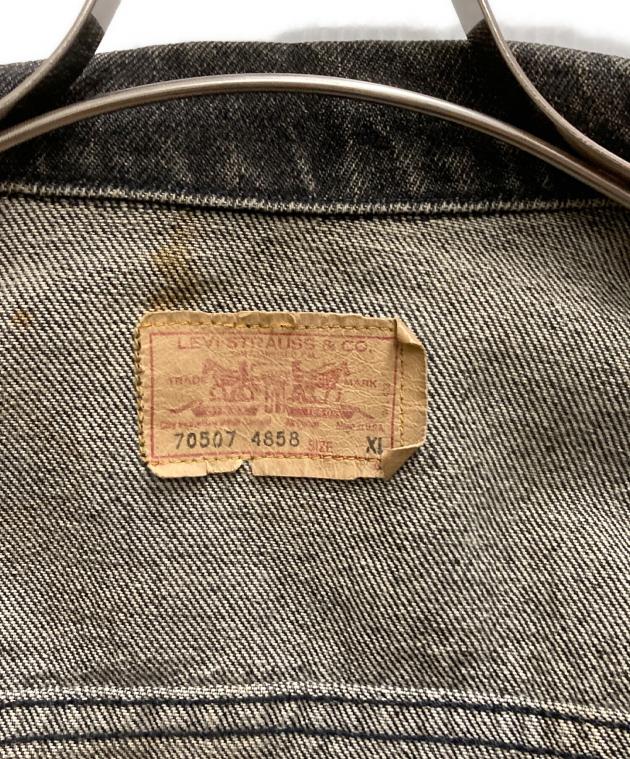 中古・古着通販】LEVI'S (リーバイス) 99s 先染め70507ブラックデニム 中古・古着通販】LEVI'S (リーバイス) 99s 先染め70507ブラックデニム