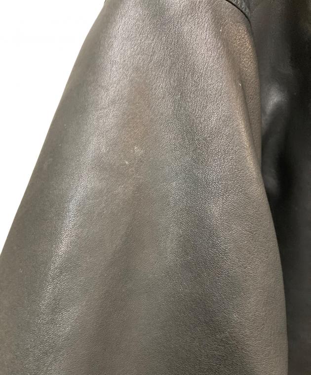 中古・古着通販】BALENCIAGA (バレンシアガ) フーデッドレザー