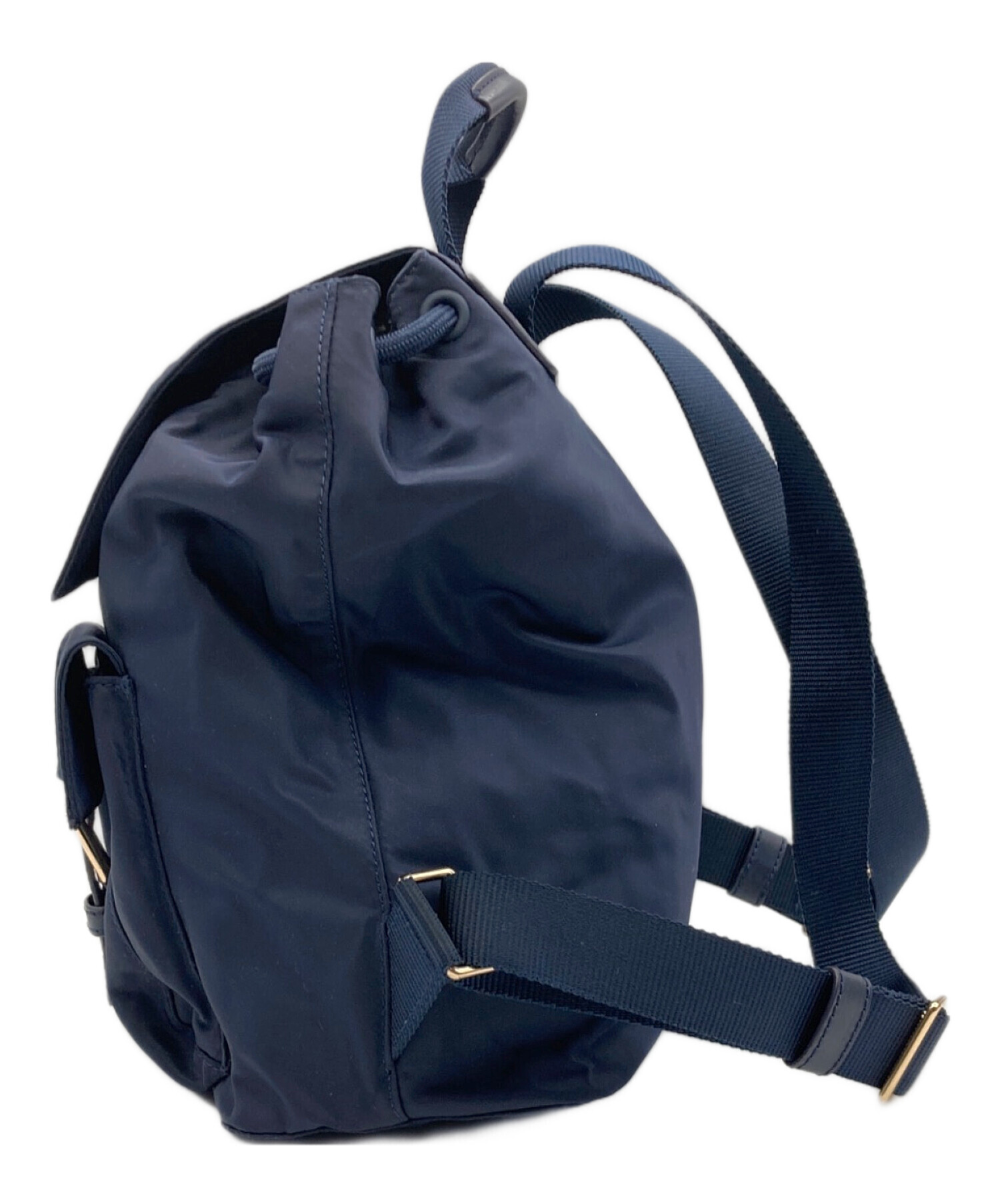 00544 Tory Burchトリーバーチ　ナイロンリュック 中古・古着通販】TORY BURCH (トリーバーチ) ナイロンフラップリュック