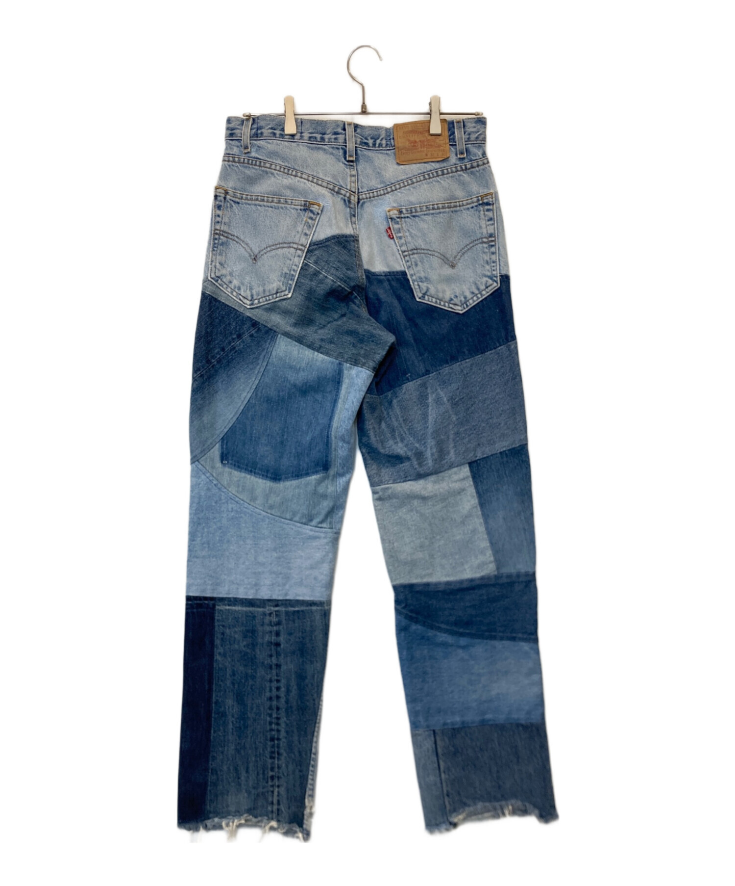 リーバイス、デニムワークパンツ パッチワーク風 ３４インチです。 中古・古着通販】LEVI'S (リーバイス) パッチワークデニムパンツ