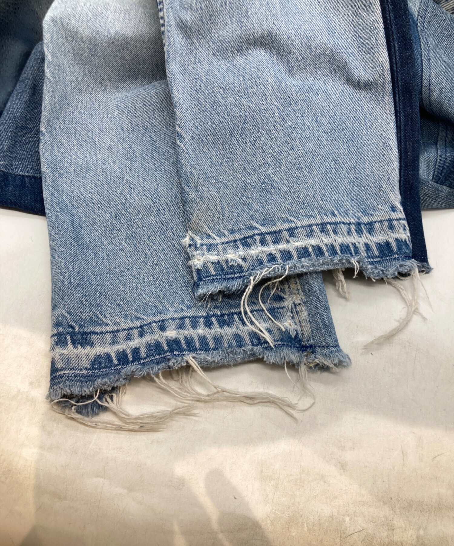 中古・古着通販】LEVI'S (リーバイス) パッチワークデニムパンツ