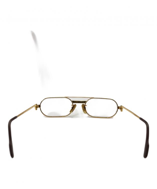 中古・古着通販】Cartier (カルティエ) トリニティメガネ ゴールド