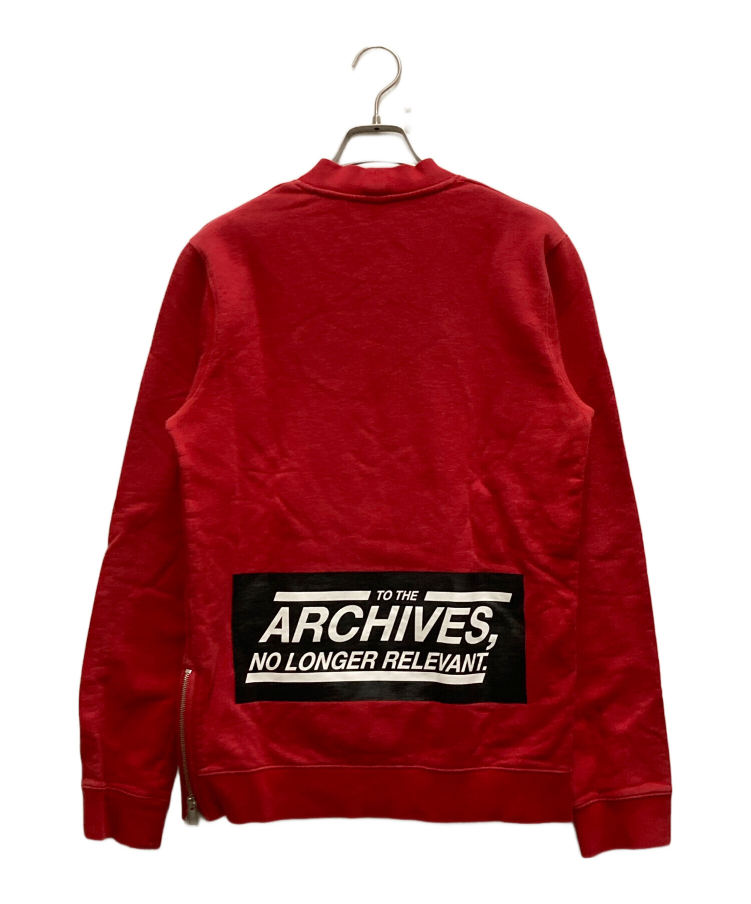 中古・古着通販】RAF SIMONS (ラフシモンズ) サイドジップスウェット 