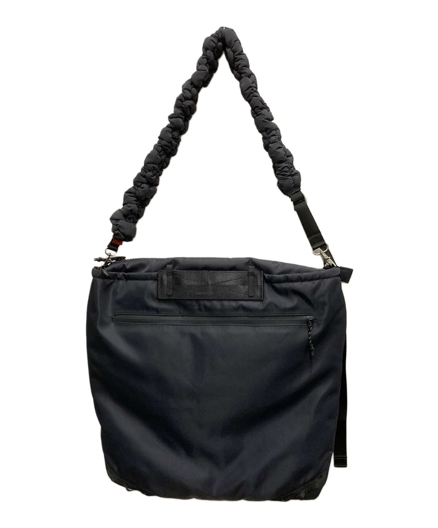 Topologie トポロジー ショルダーバッグ - 黒 【古着】【中古】 中古・古着通販】TOPOLOGIE (トポロジー) ショルダーバッグ ネイビー