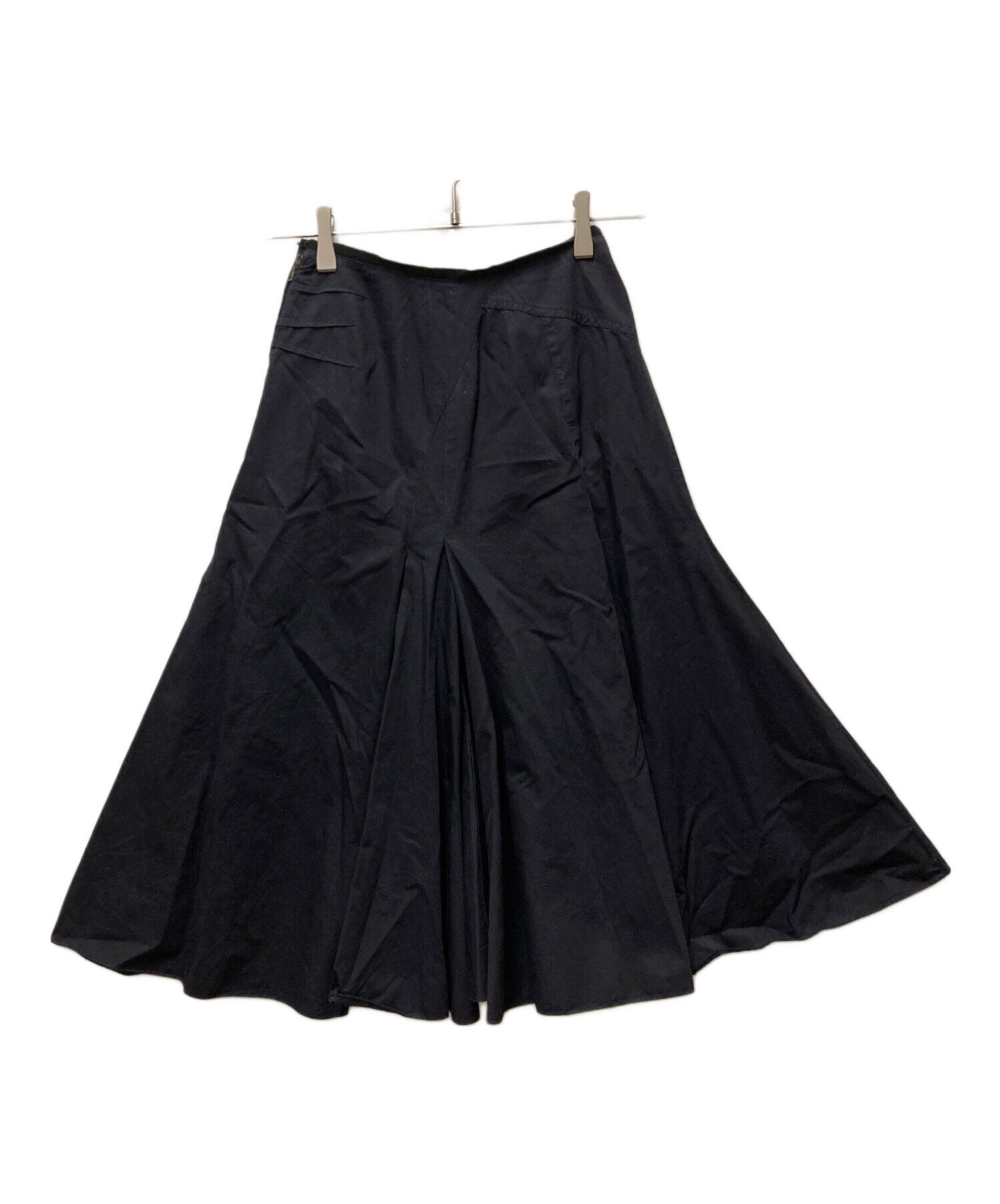 中古・古着通販】PRADA (プラダ) フレアスカート ネイビー サイズ:38