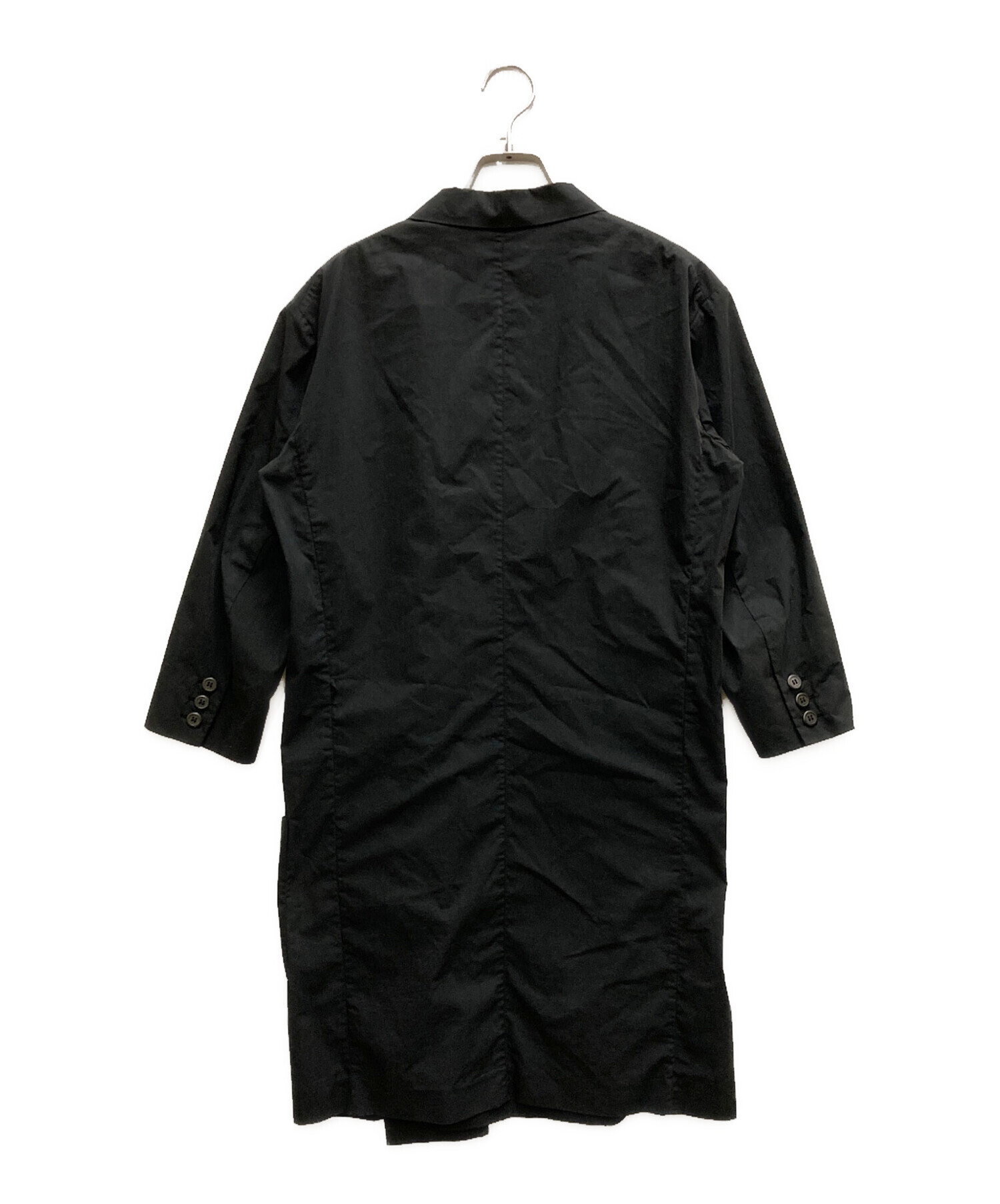 中古・古着通販】MIU MIU (ミュウミュウ) ロングジャケット ブラック
