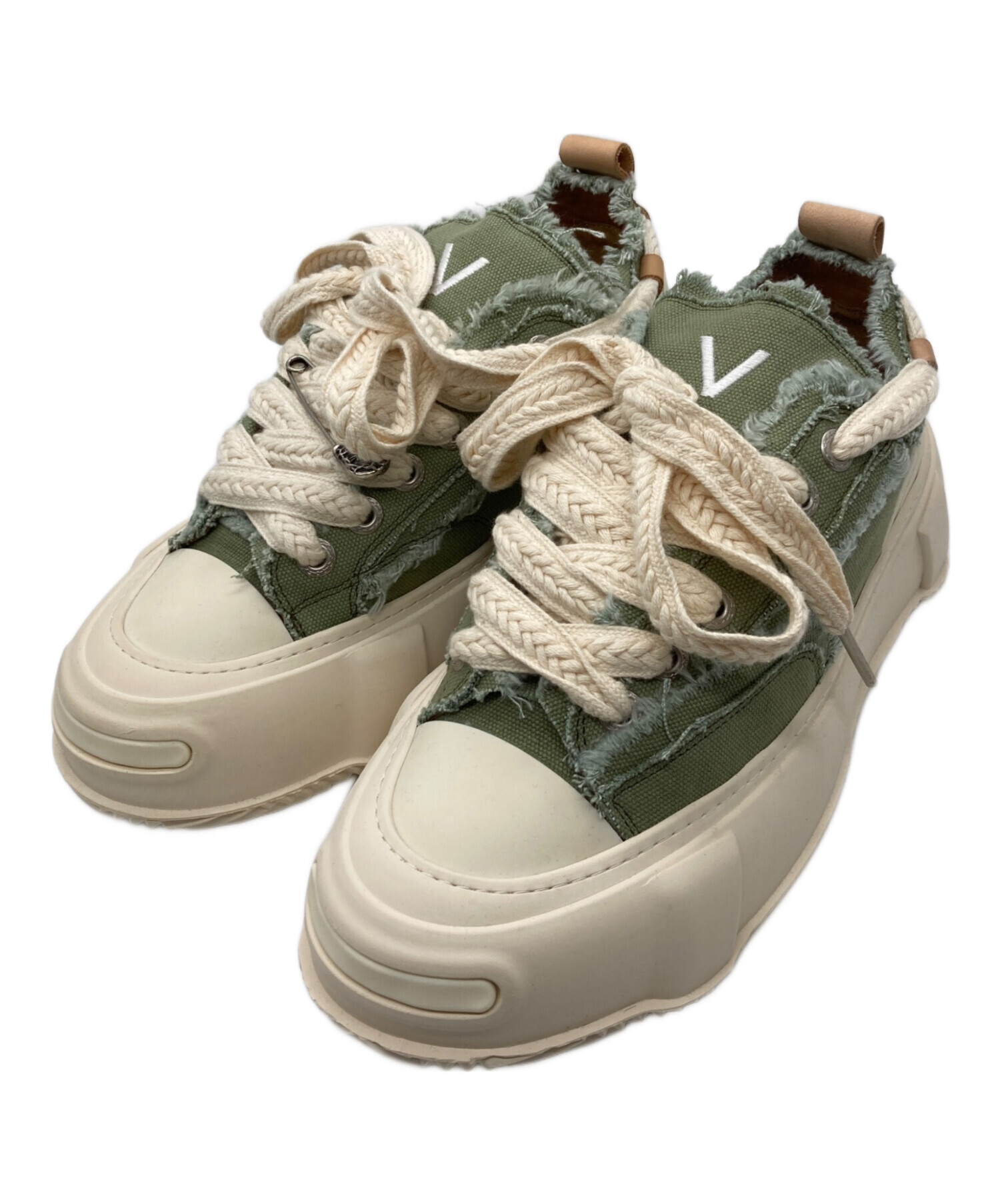 VALABASAS バラバサス　スニーカー　新品未使用 中古・古着通販】VALABASAS (バラバサス) VISION SHOES グリーン