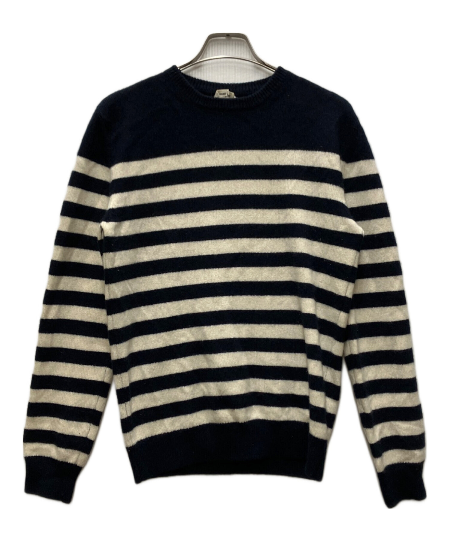 SAINT LAURENT ボーダー ニット セーター 中古・古着通販】Saint Laurent Paris (サンローランパリ) カシミヤ