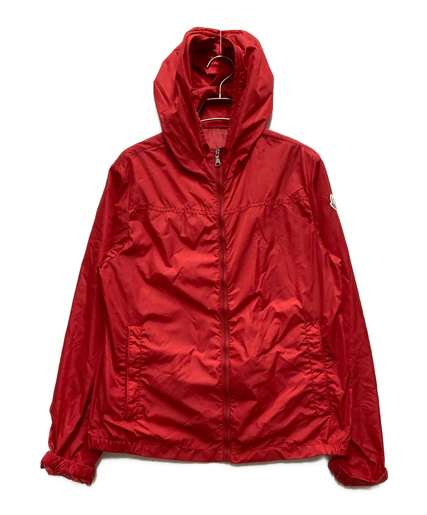中古・古着通販】MONCLER (モンクレール) ナイロンジャケット レッド