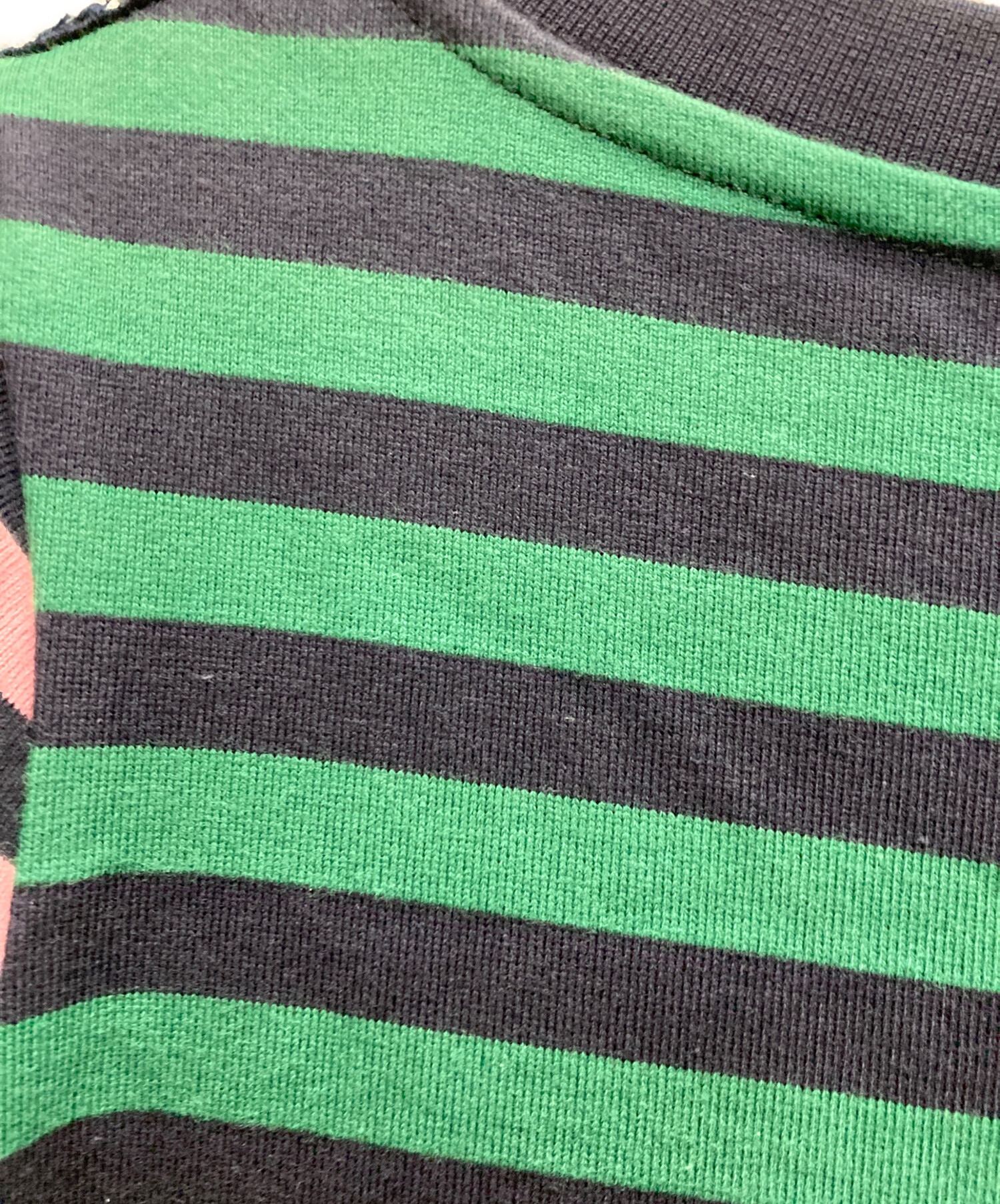 MONCLER　モンクレール　ボーダーワンピース　S 中古・古着通販】MONCLER (モンクレール) 半袖ボーダーワンピース