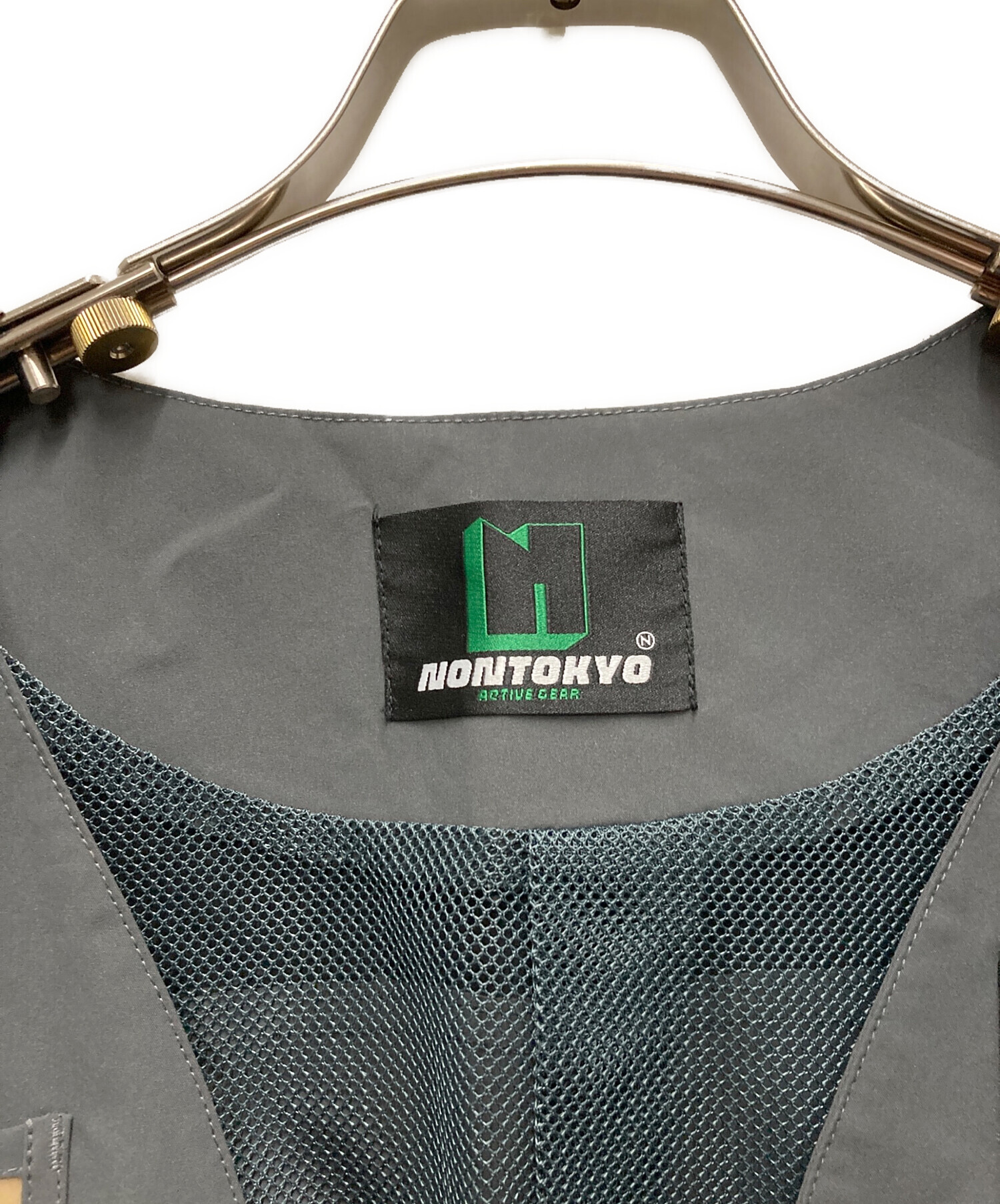 中古・古着通販】NON TOKYO (ノントーキョー) MULTIPOCKET FRILLVEST