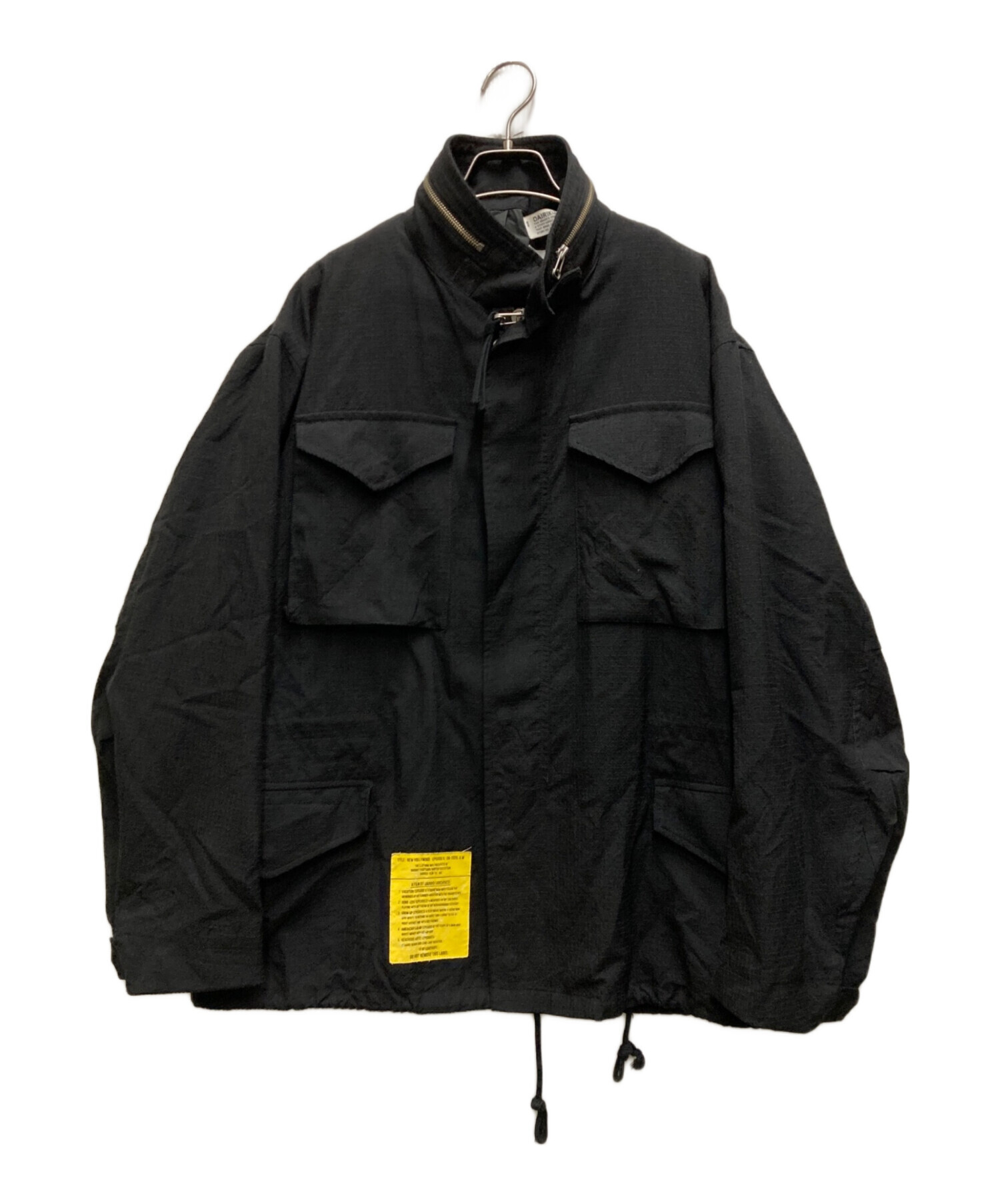 DAIRIKU　Pinup Girl Washed M65 Jacket　黒 中古・古着通販】DAIRIKU (ダイリク) 20AW Pinup Girl Washed M65