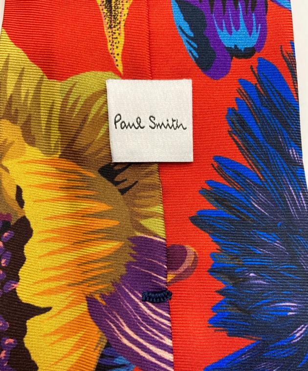 中古・古着通販】Paul Smith (ポールスミス) フローラルシルクネクタイ