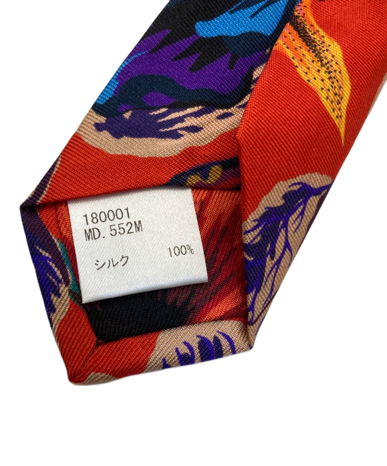 中古・古着通販】PAUL SMITH (ポールスミス) フローラルシルクネクタイ