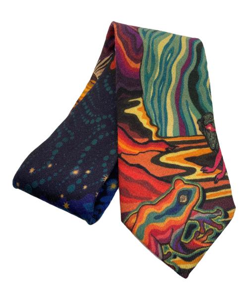 未使用に近い 超美品 ポールスミス キノコ 総柄 シルク ネクタイ マルチ 中古・古着通販】Paul Smith (ポールスミス) ウールシルクネクタイ