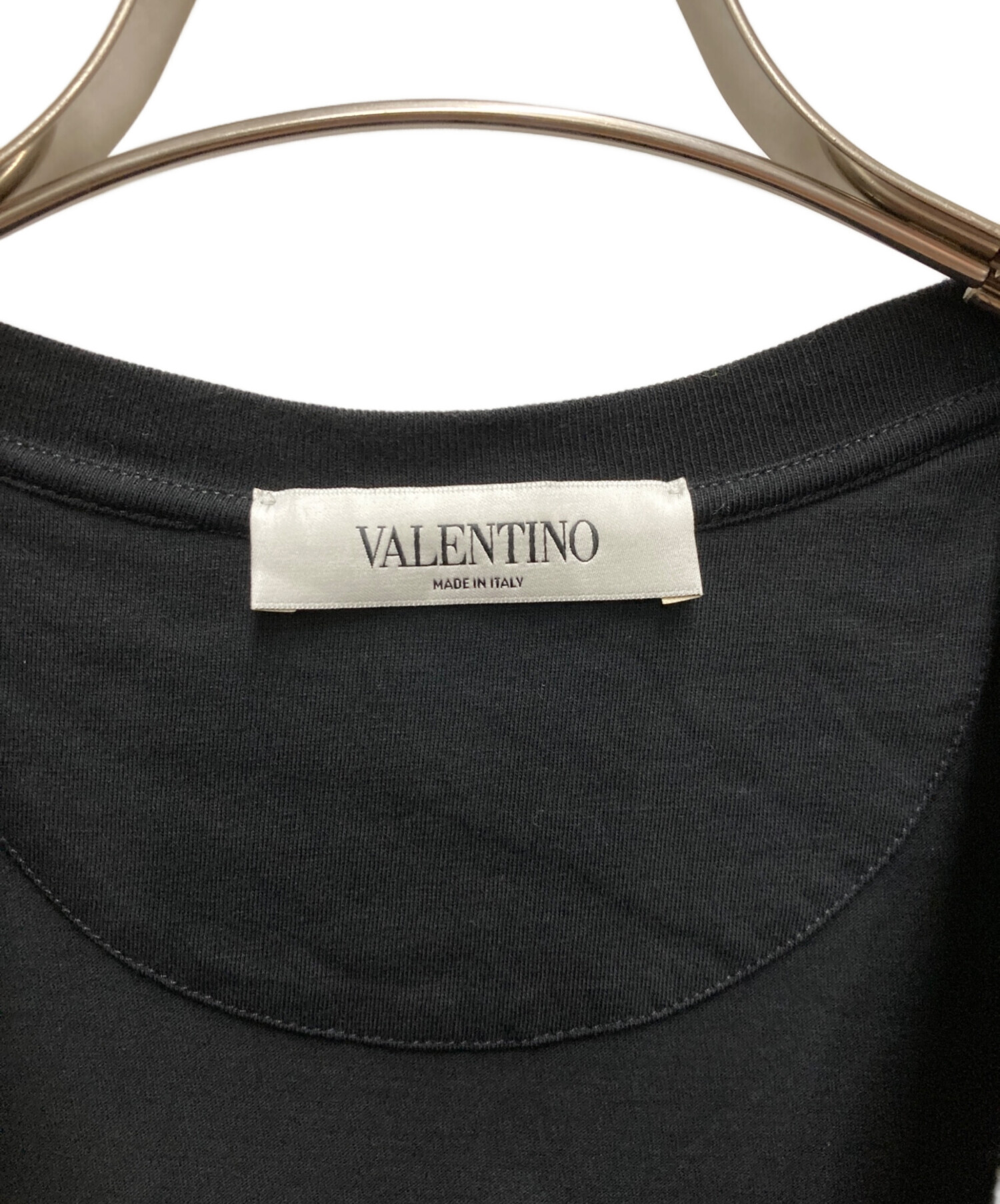 中古・古着通販】VALENTINO (ヴァレンティノ) VLTNロゴプリントTシャツ