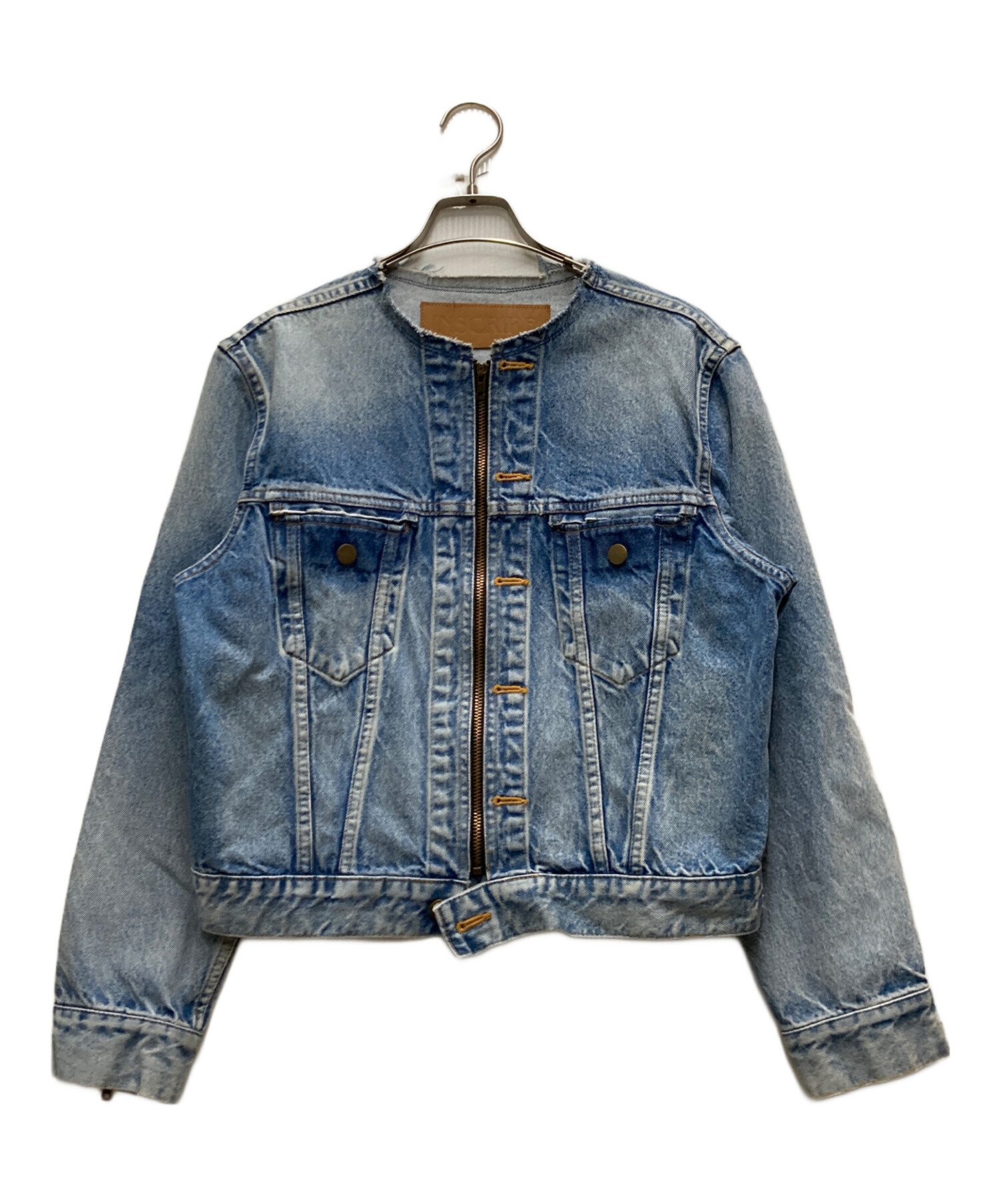 中古・古着通販】INSCRIRE (アンスクリア) Denim Riders Jacket