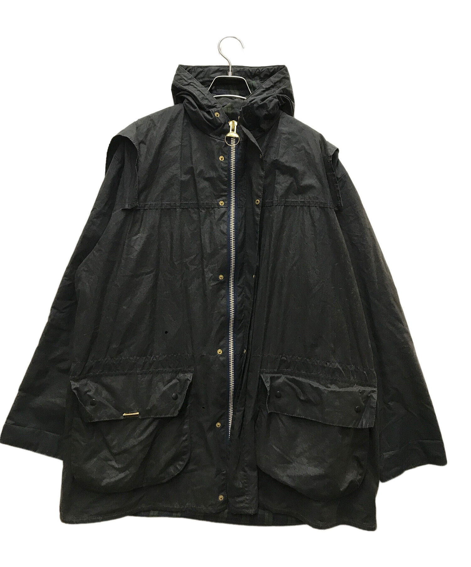 中古・古着通販】Barbour (バブアー) オイルドジャケット ネイビー 