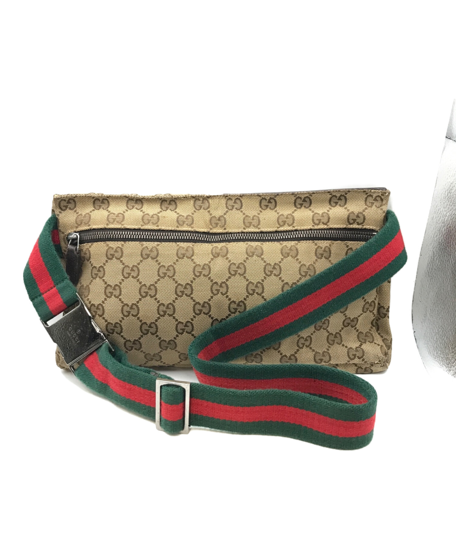 中古・古着通販】GUCCI (グッチ) ウエストポーチ ブラウン｜ブランド