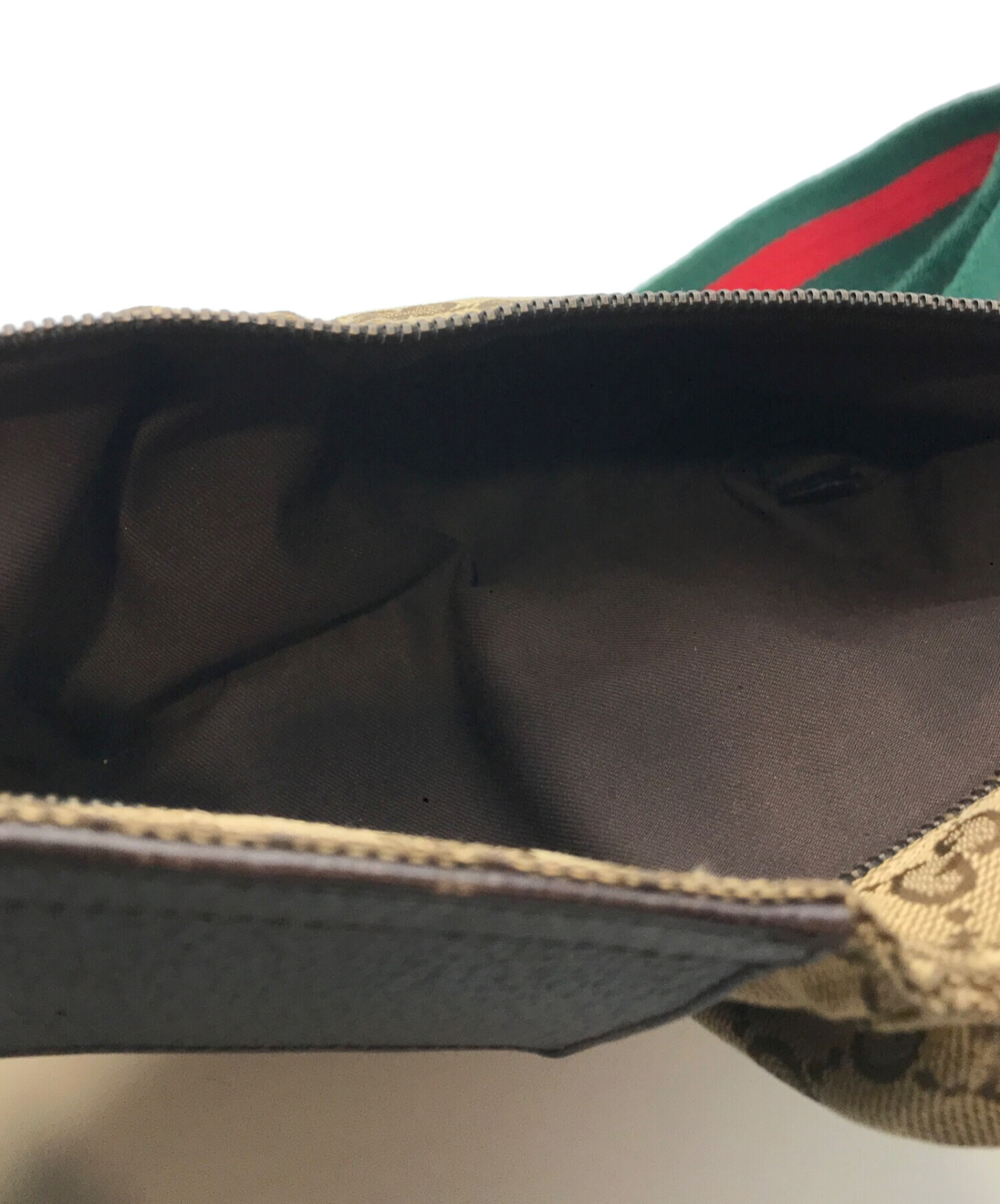 GUCCI ウエストポーチ 中古・古着通販】GUCCI (グッチ) ウエストポーチ ブラウン｜ブランド