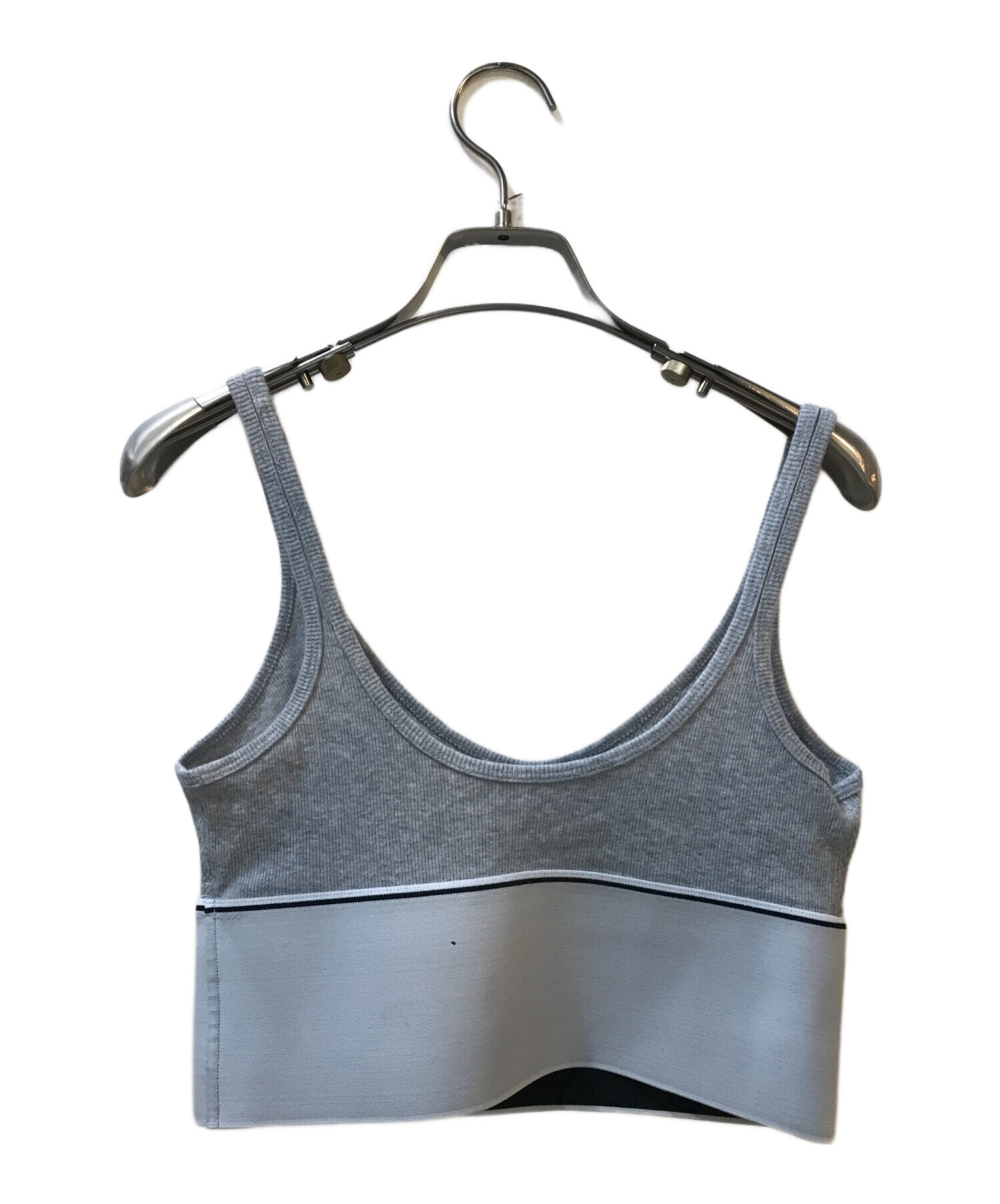 alexander wang グレー ブラトップ 中古・古着通販】ALEXANDER WANG (アレキサンダー・ワン) ロゴブラ