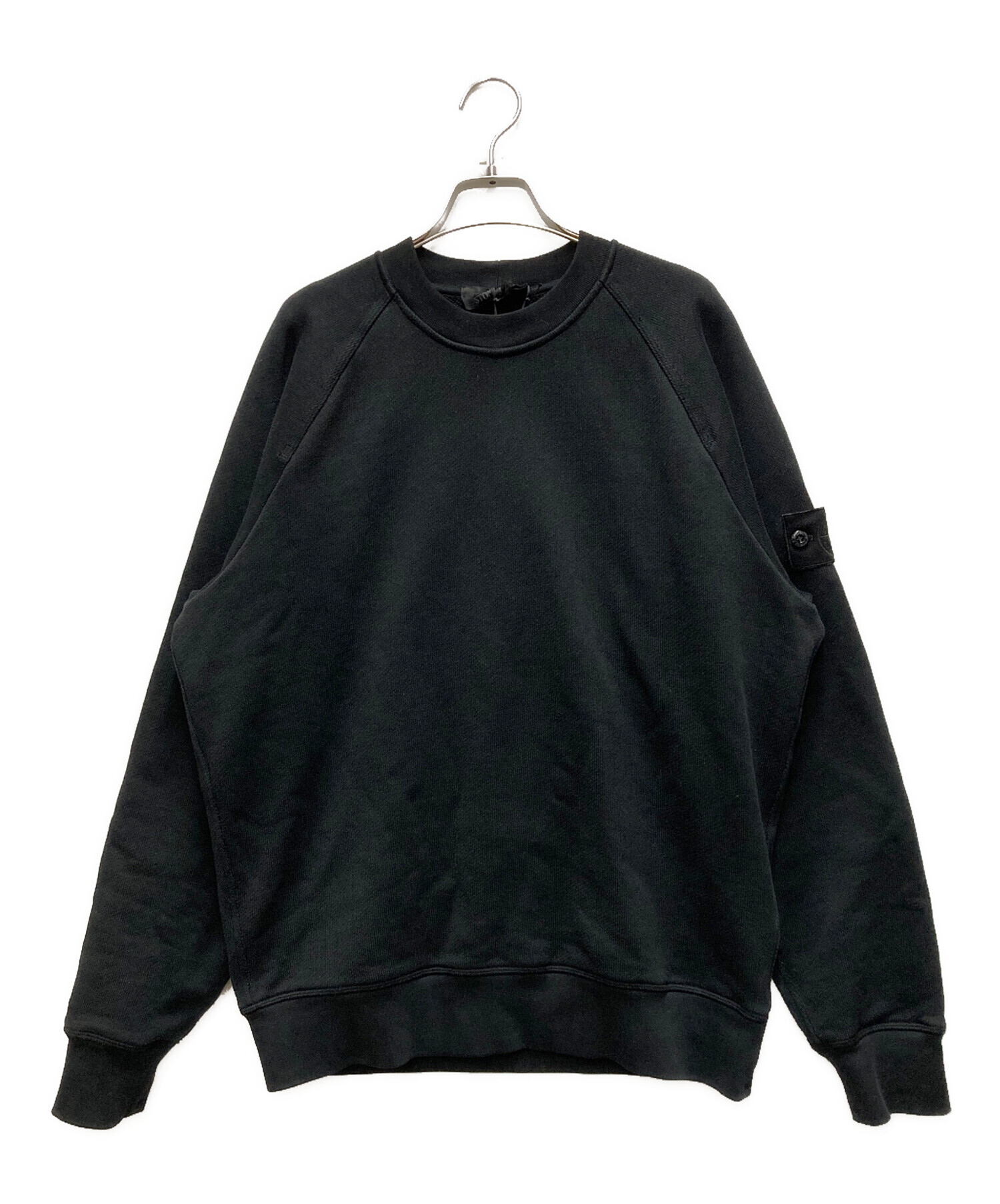 ストーンアイランド黒 stone  グッドフェード雰囲気良 w28 中古・古着通販】STONE ISLAND (ストーンアイランド) HEAVY ORGANIC