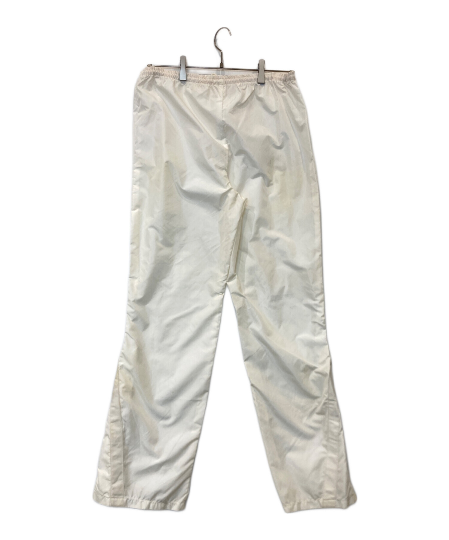 中古・古着通販】NIKE (ナイキ) 80sナイロンパンツ ホワイト サイズ