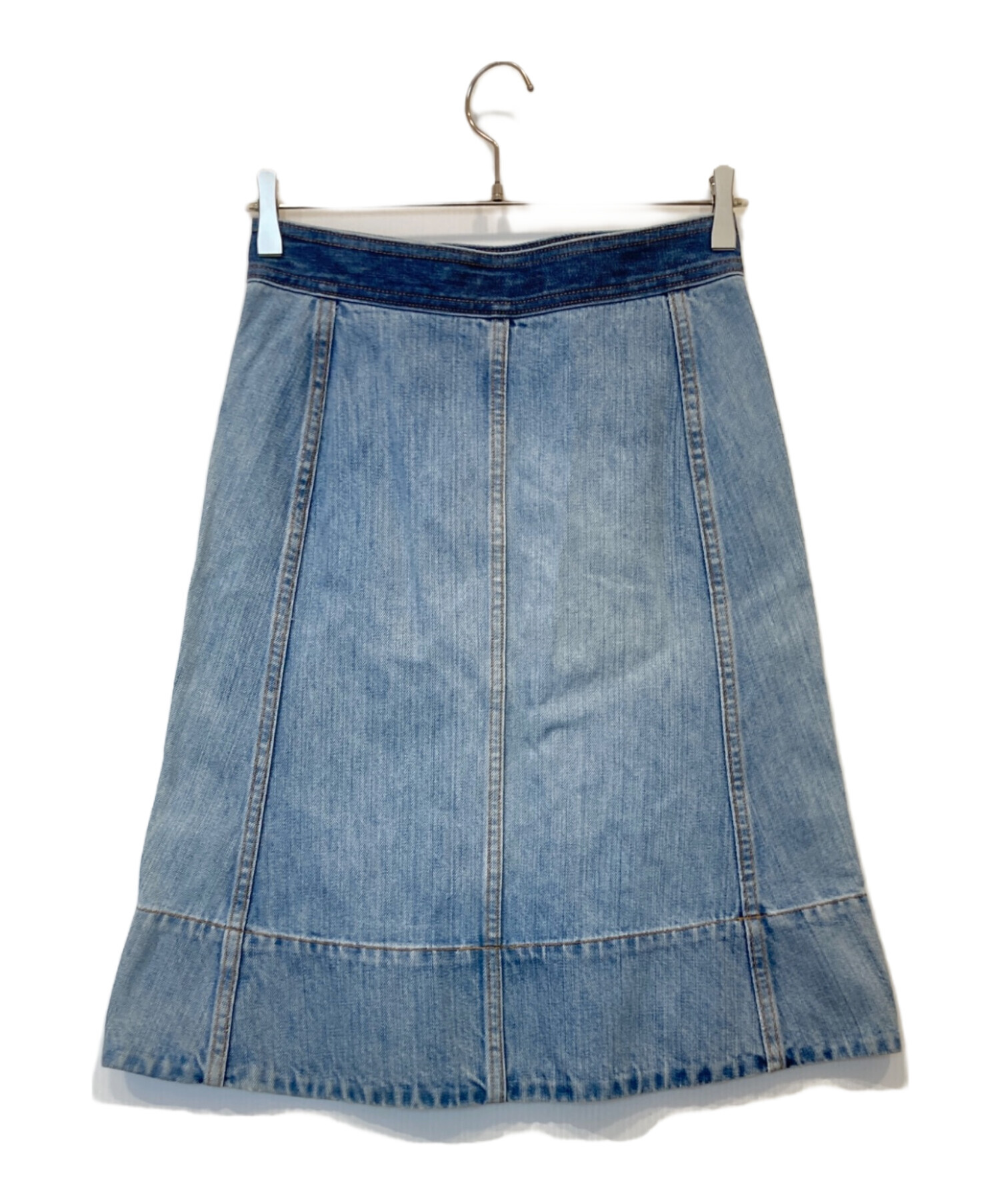 マークジェイコブス　THE Monogram ロング　デニム　スカート 中古・古着通販】MARC JACOBS (マークジェイコブス) デニムスカート