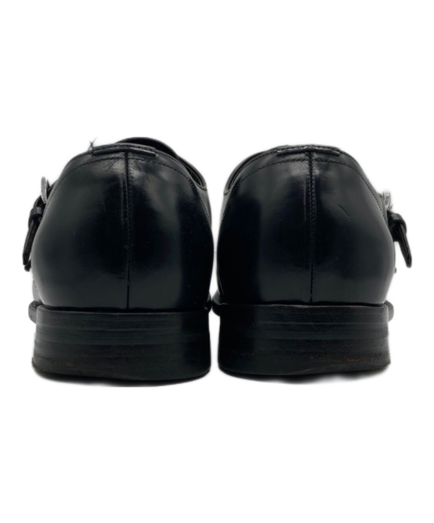 中古・古着通販】PRADA (プラダ) ダブルモンクストラップシューズ