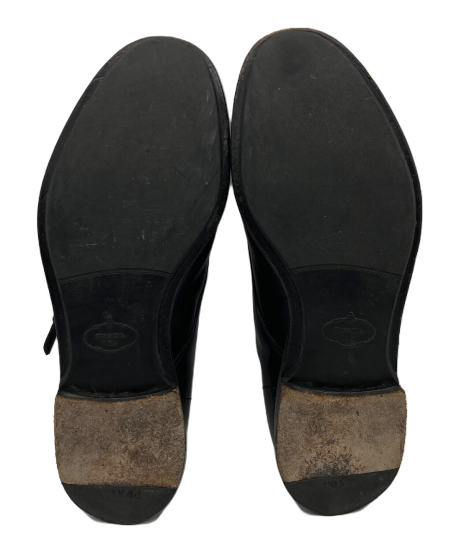 中古・古着通販】PRADA (プラダ) ダブルモンクストラップシューズ
