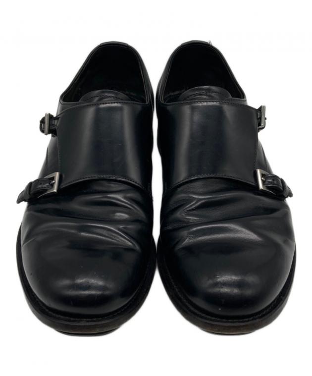 中古・古着通販】PRADA (プラダ) ダブルモンクストラップシューズ