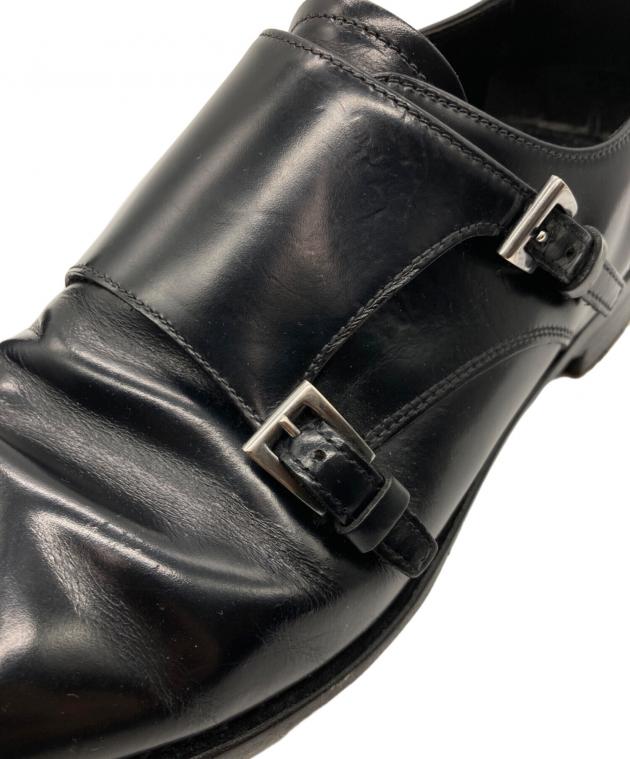 中古・古着通販】PRADA (プラダ) ダブルモンクストラップシューズ 中古・古着通販】PRADA (プラダ) ダブルモンクストラップシューズ