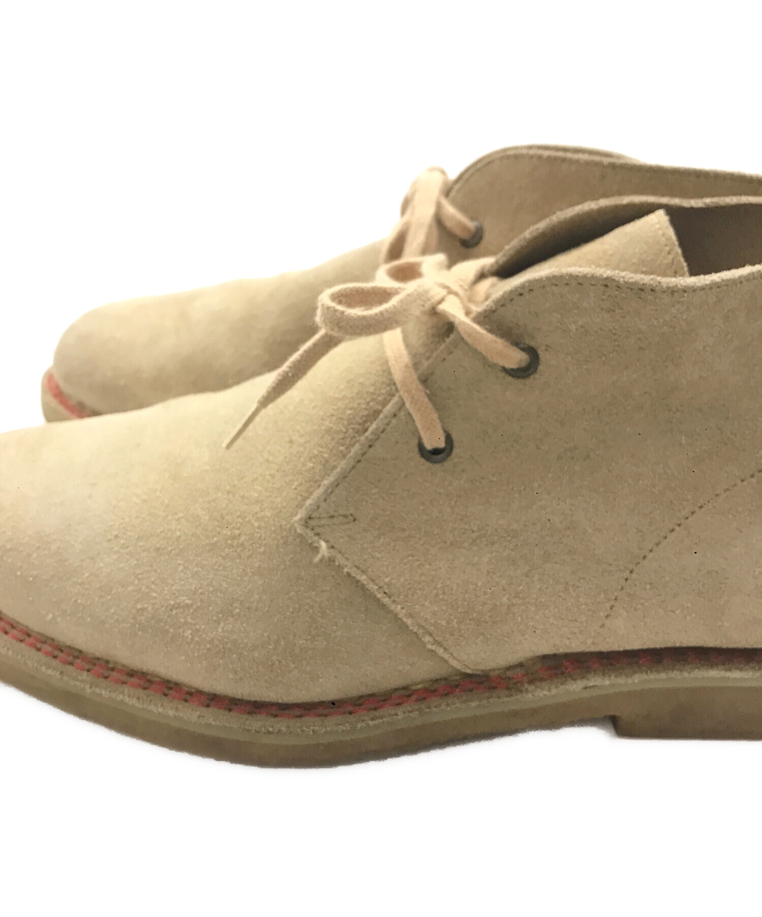新品未使用 パラブーツ チャッカーブーツ 25cm ベージュ 希少 中古・古着通販】PARABOOT (パラブーツ) スウェードチャッカブーツ
