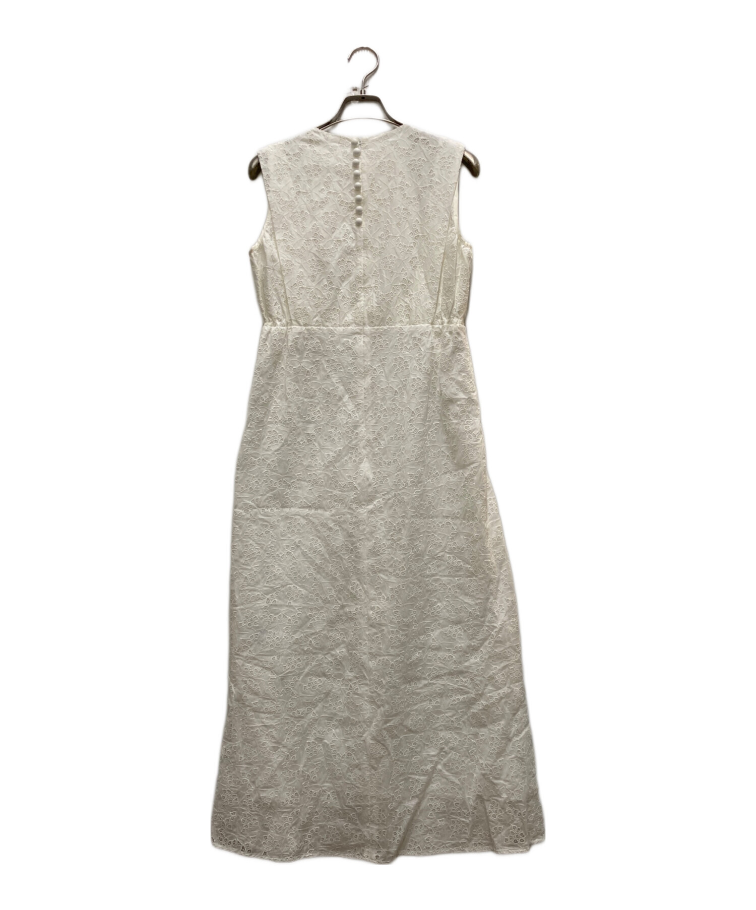 mame kurogouchi レースノースリーブ Mame Kurogouchi / マメクロゴウチ | 2024SS | Cotton Lace Sleeveless